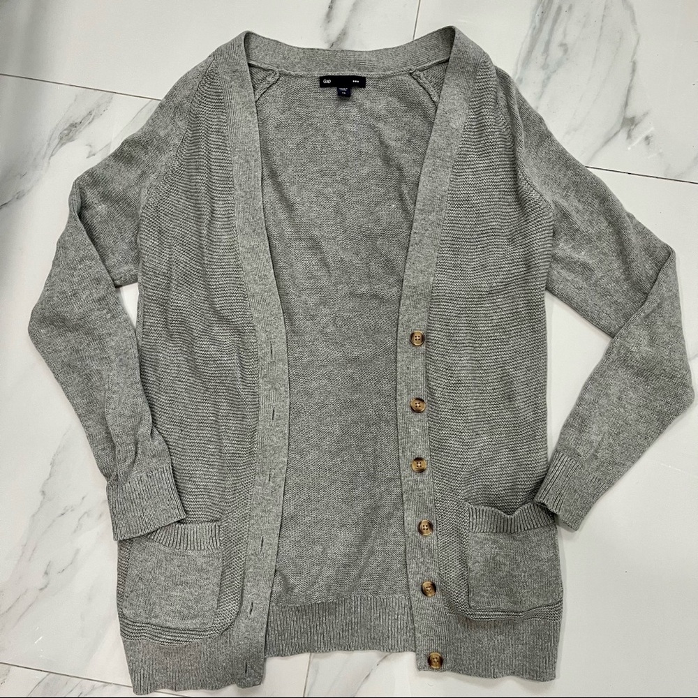 GAP Gray Cardigan